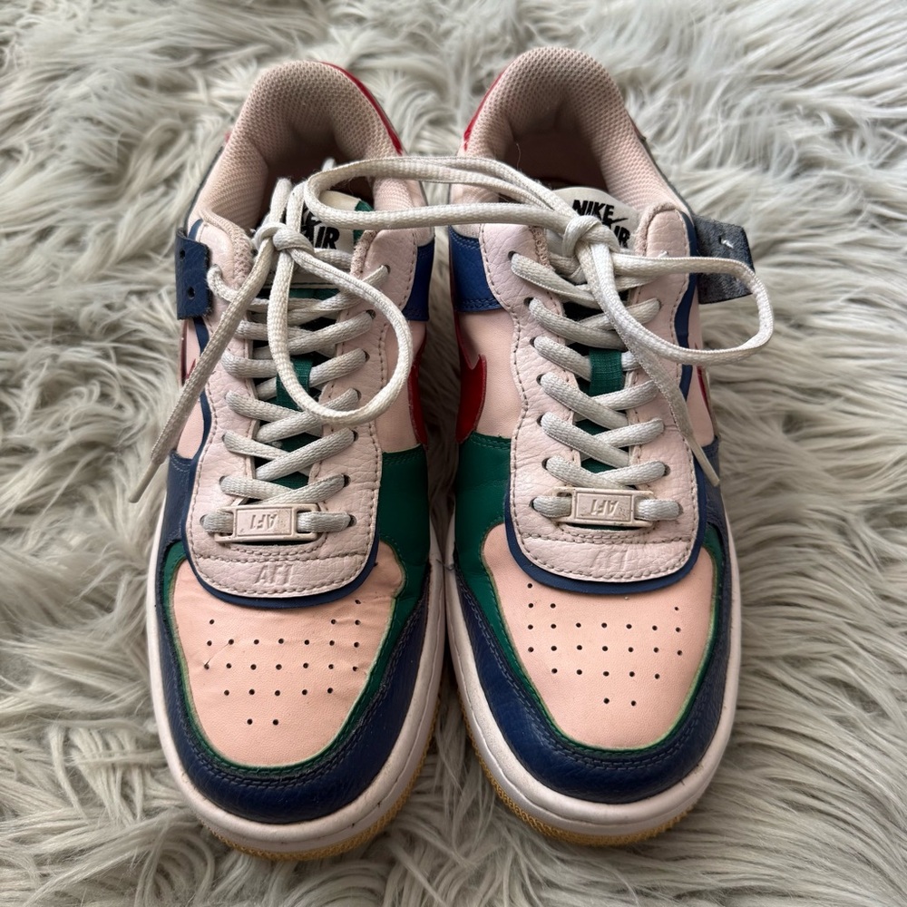 NIKE Women’s Air Force 1 Shadow Mystic Navy Size 7 - Picture 5 of 12